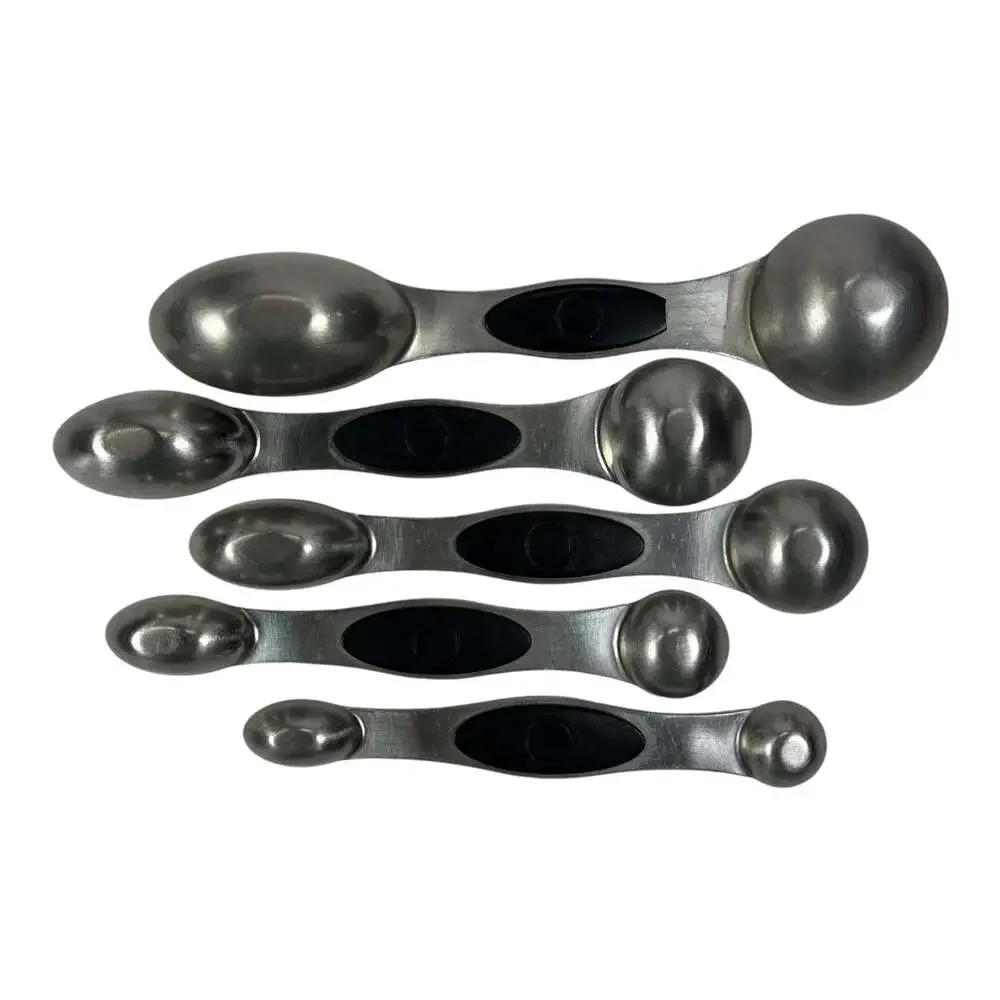 RSVP International Endurance 10-Piece Stainless Steel Measuring Cup & Spoon Set